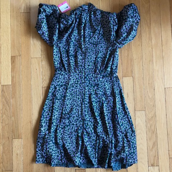 Brand New Beautiful Kate Spade Flair Flora Devoré Mini Dress - Picture 4 of 16